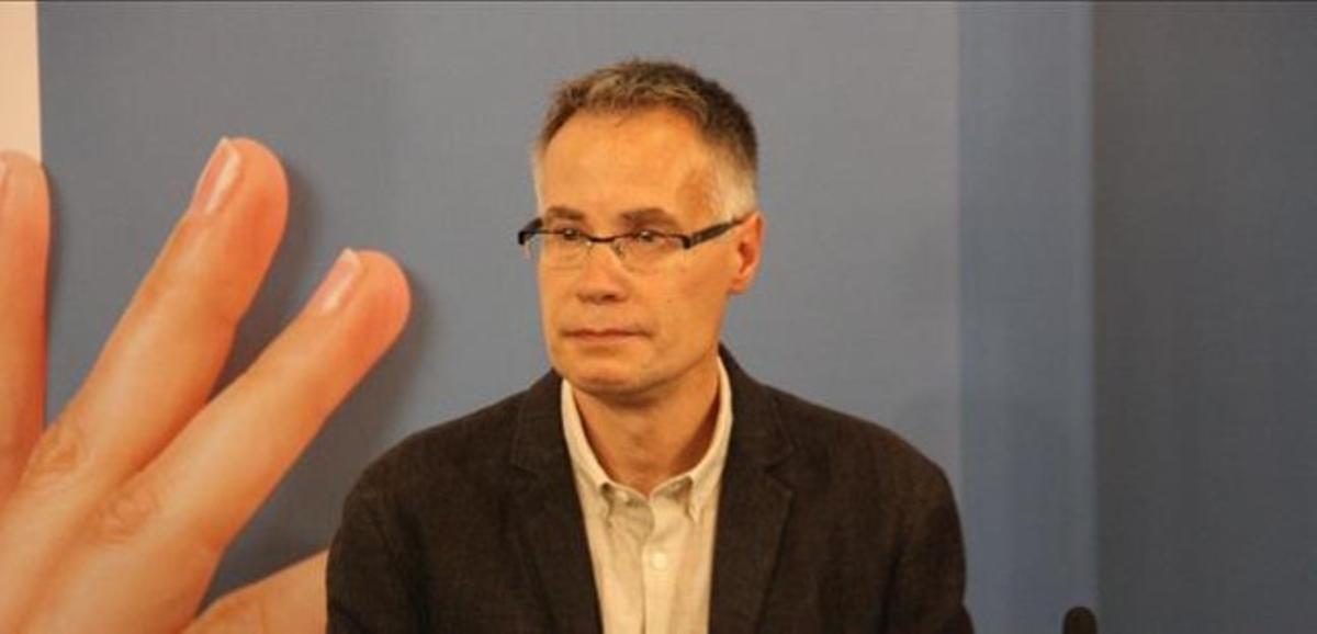 Àlvar Caixal, ganador de la 33 edición del Premi Sant Joan de literatura catalana.