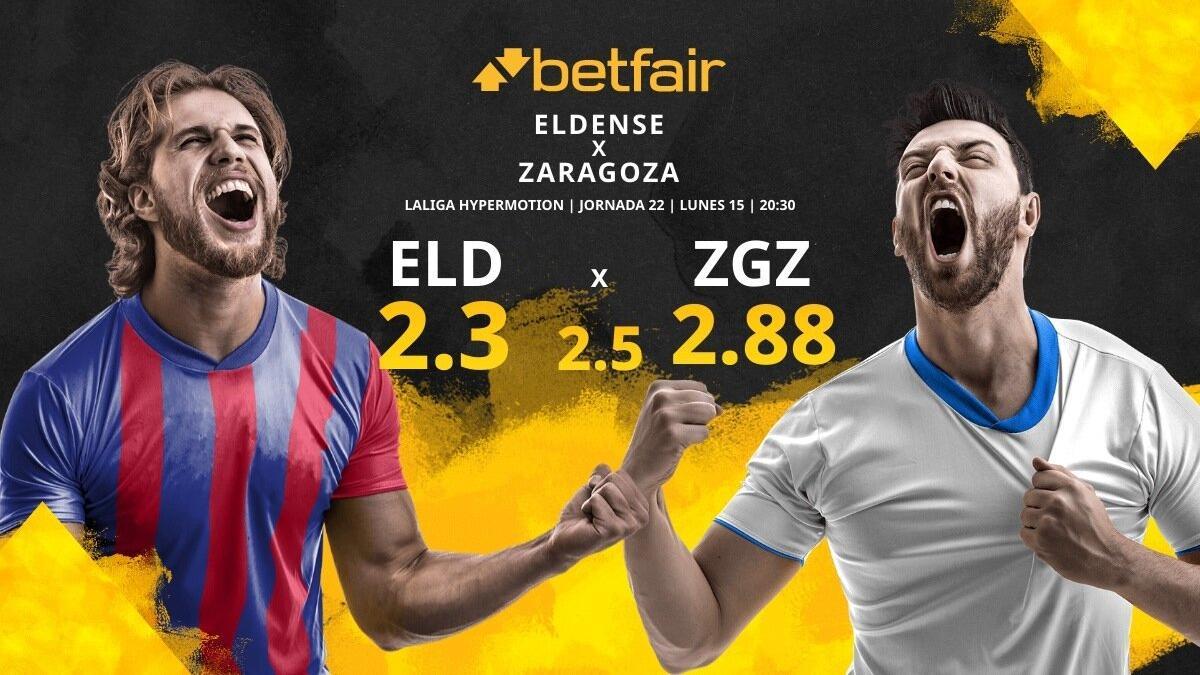 CD Eldense vs. Real Zaragoza: horario, TV, estadísticas, clasificación y pronósticos