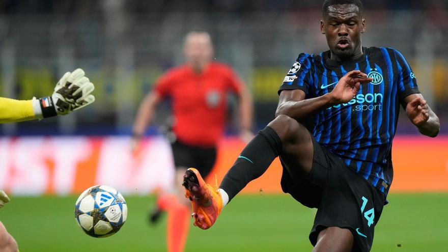 Inter – Slavia P | El gol de Dumfries