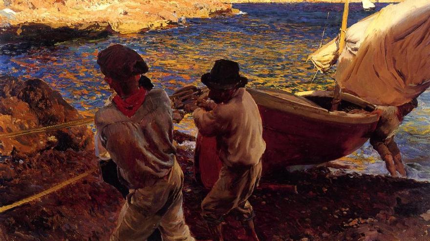 &#039;Fin de jornada&#039; (1900), obra de Sorolla.