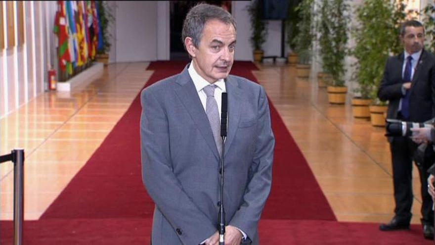 Zapatero sobre Manuel Marín: "Profundo europeísta y español entero"