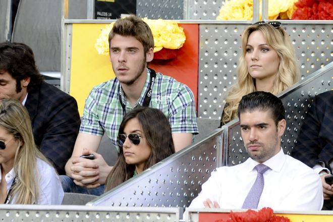 Edurne y David de Gea en 2011