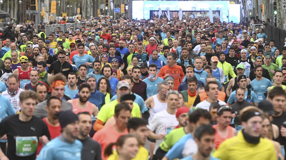 La Media Maratón de Barcelona 2022 vuelve a llenar las calles de la ciudad