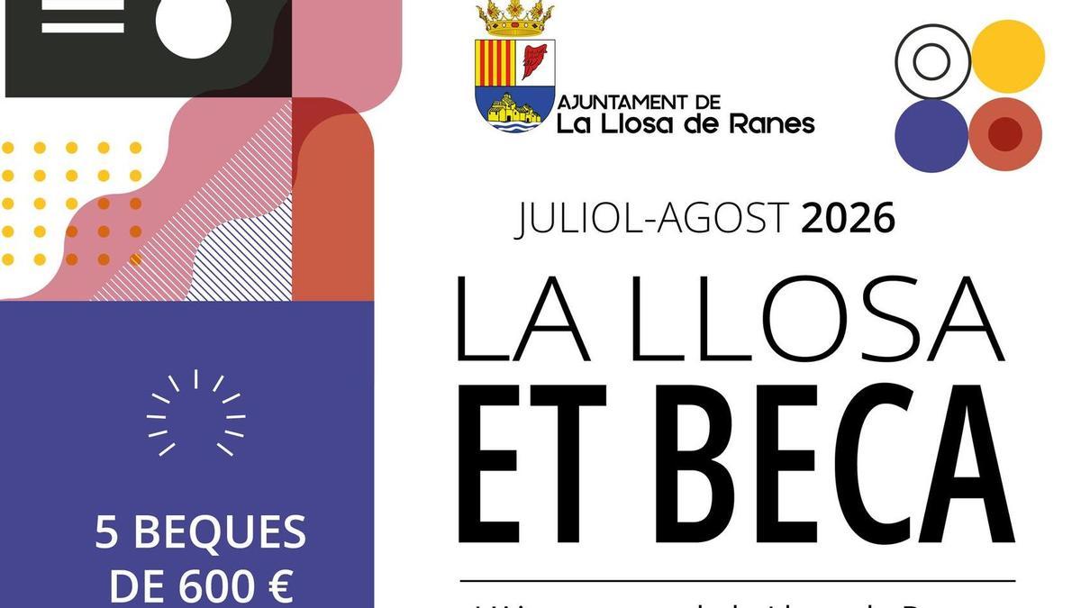 Cartel del programa "La Llosa et beca"