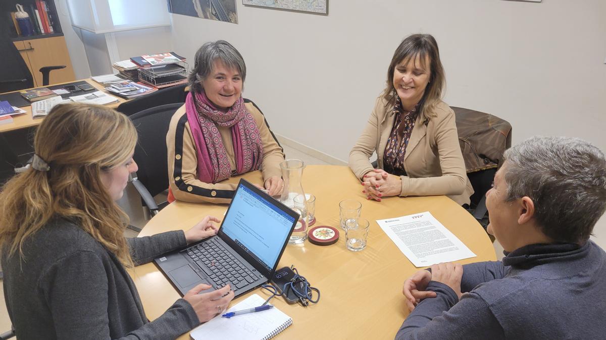 Imatge de la reunió celebrada a Manresa