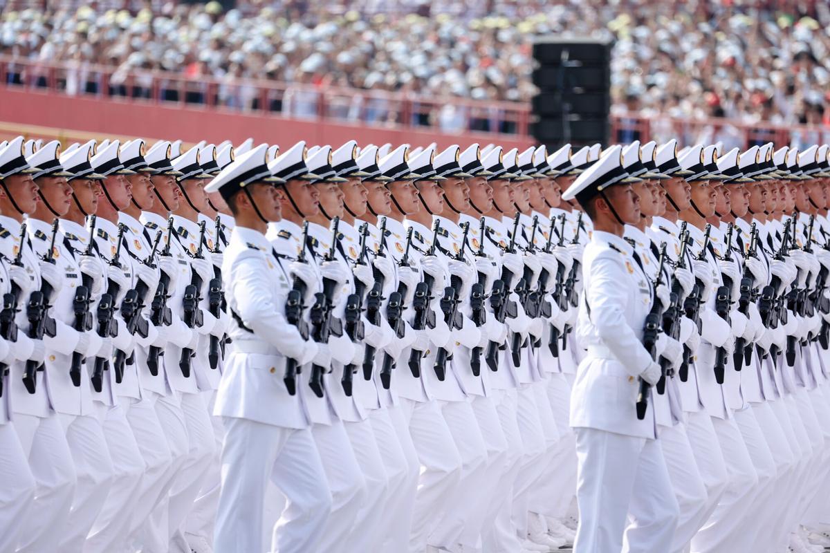 El desfile militar de Pekín, en imágenes.