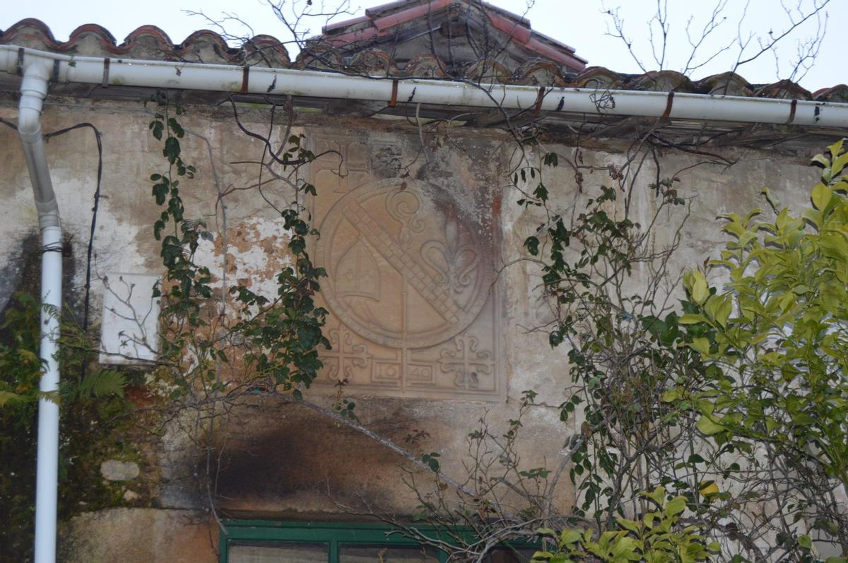 La casona conocida como "el mesón de los cistercienses".