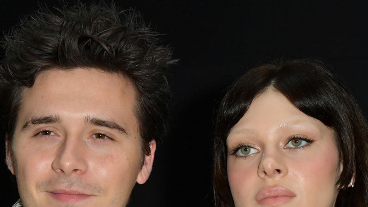 Brooklyn Beckham y Nicola Peltz con cejas decoloradas