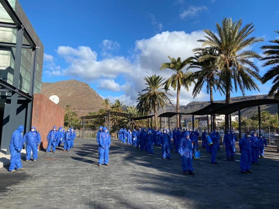 Coronavirus en Canarias | 160 nuevos trabajadores en La Gomera para desinfectar la isla