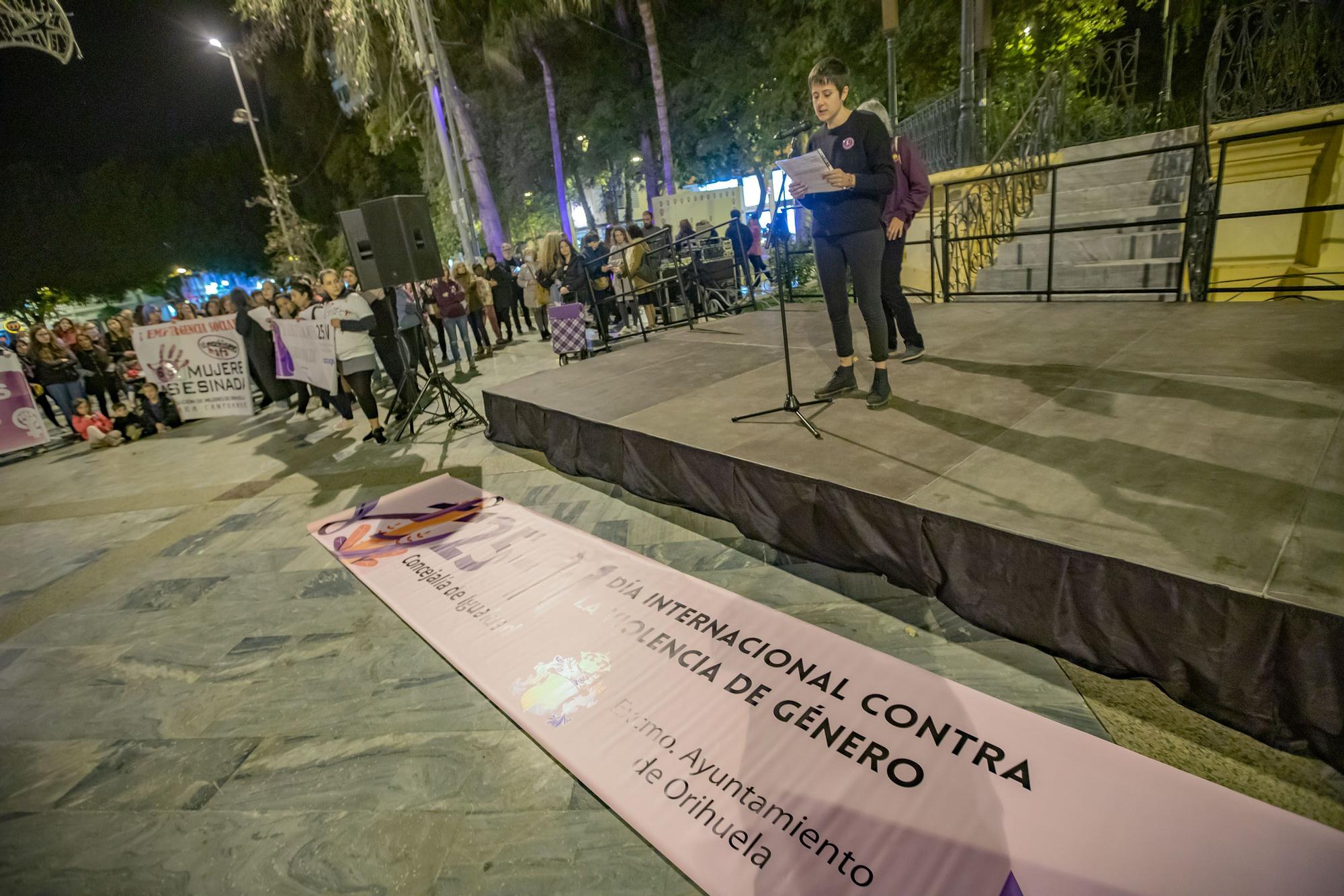 Marcha 25N en Orihuela