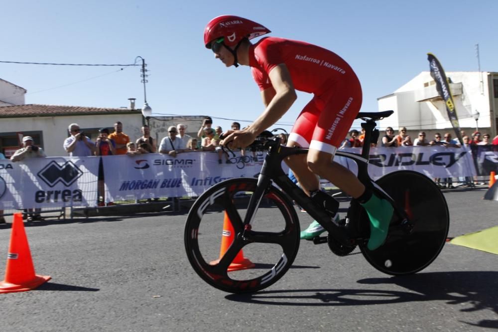 Contrarreloj en Ibi del Campeonato de España de Ciclismo