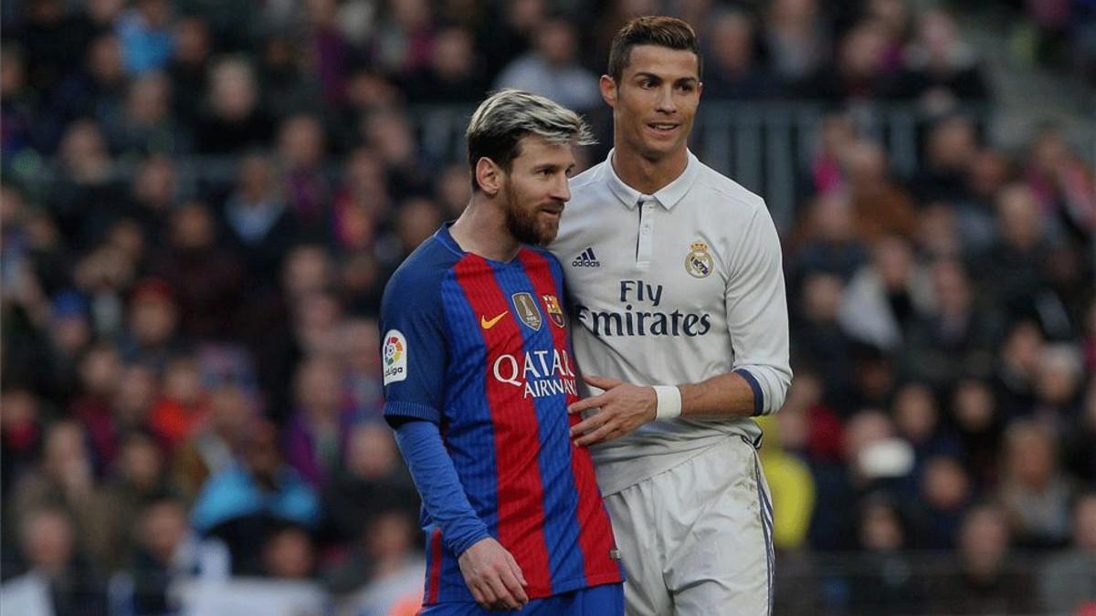 Messi y Cristiano Ronaldo, en una imagen del último Clásico
