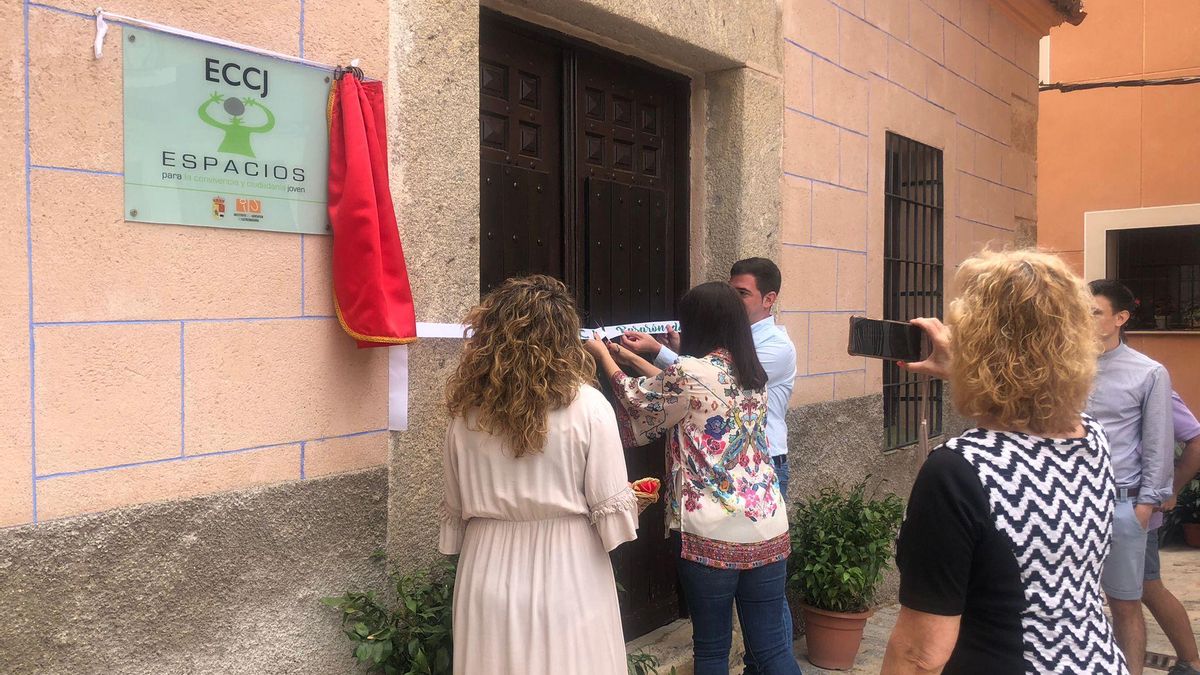 Inauguración del Espacio de Convivencia Joven de Pasarón de la Vera.