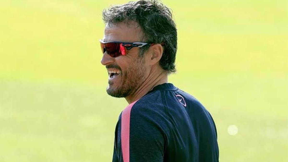 Luis Enrique ya prepara la Champions