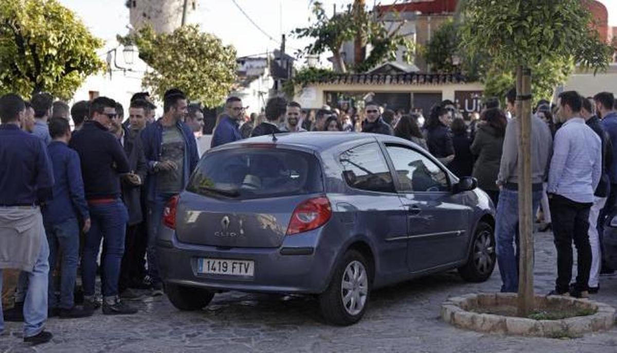 La Policía vigila el tardeo de Santa Catalina
