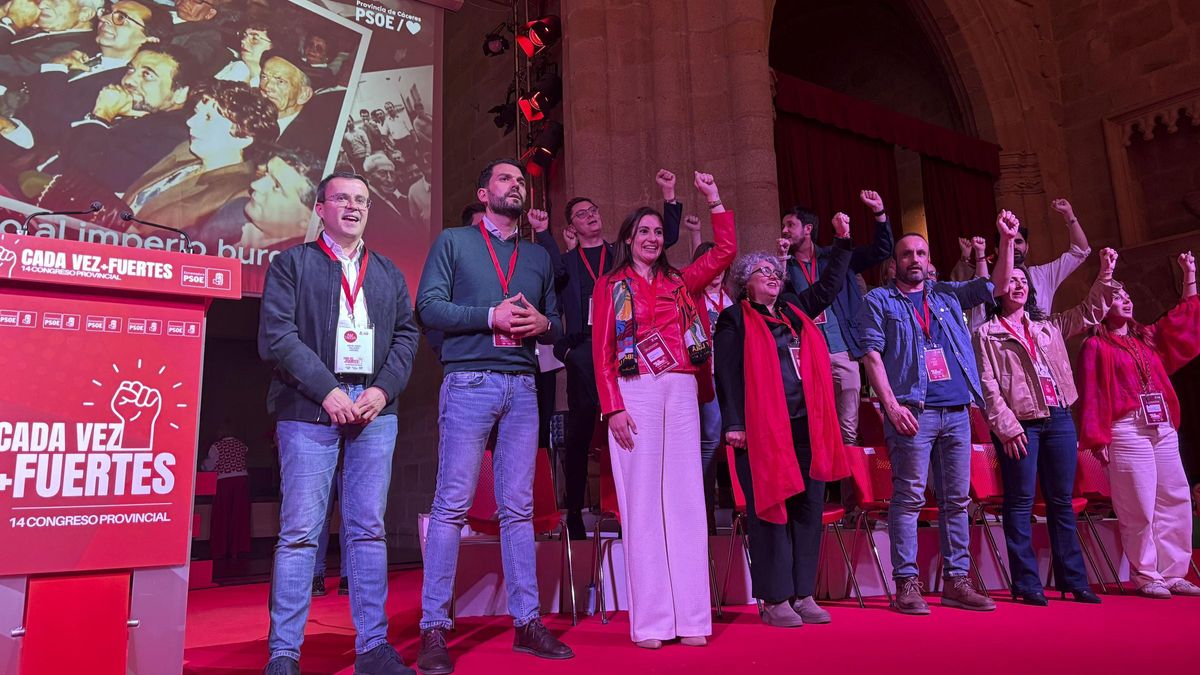 Congreso provincial del PSOE en Cáceres