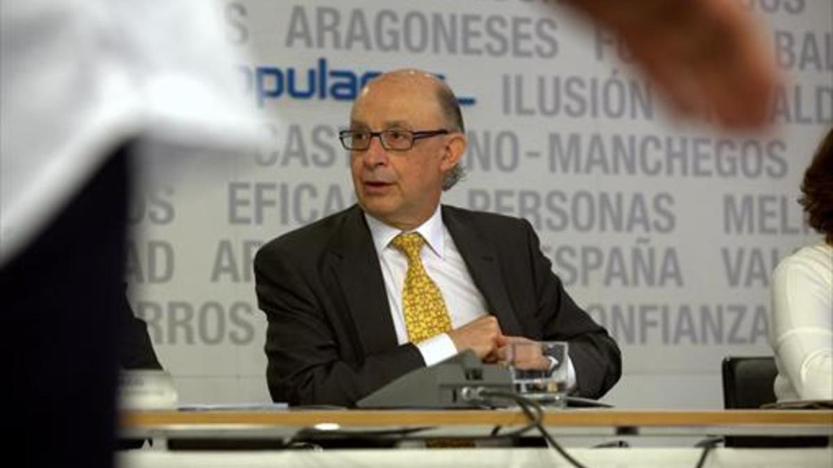 El ministro Cristóbal Montoro.