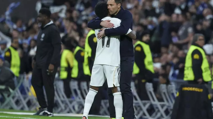 Rodrygo vuelve a marcar 32 partidos después