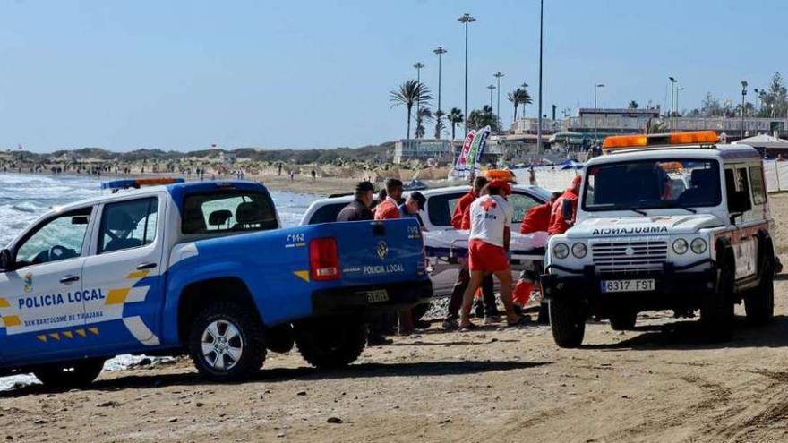 Dos ourensanos, padre e hijo, residentes en Suiza mueren ahogados en una playa canaria