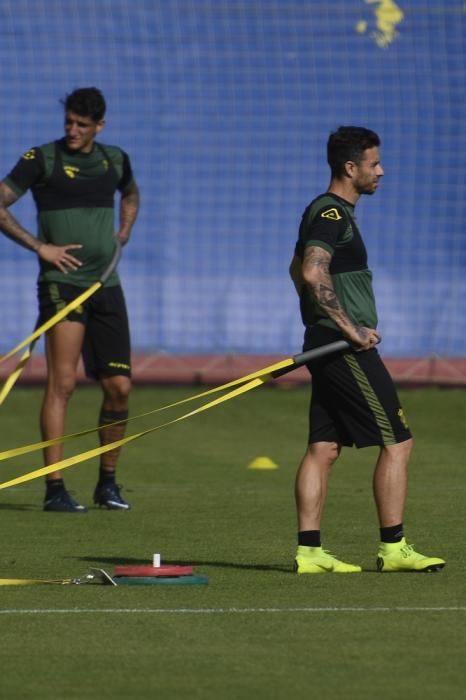 Entrenamiento de la UD Las Palmas