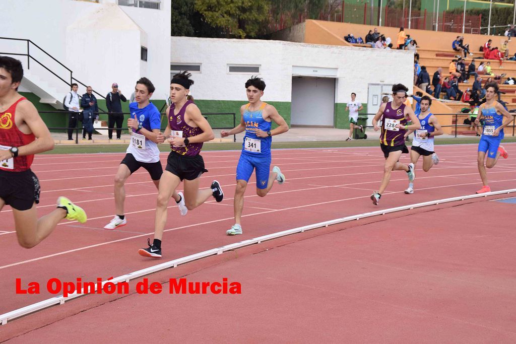 Regional absoluto y sub-23 de atletismo en Lorca