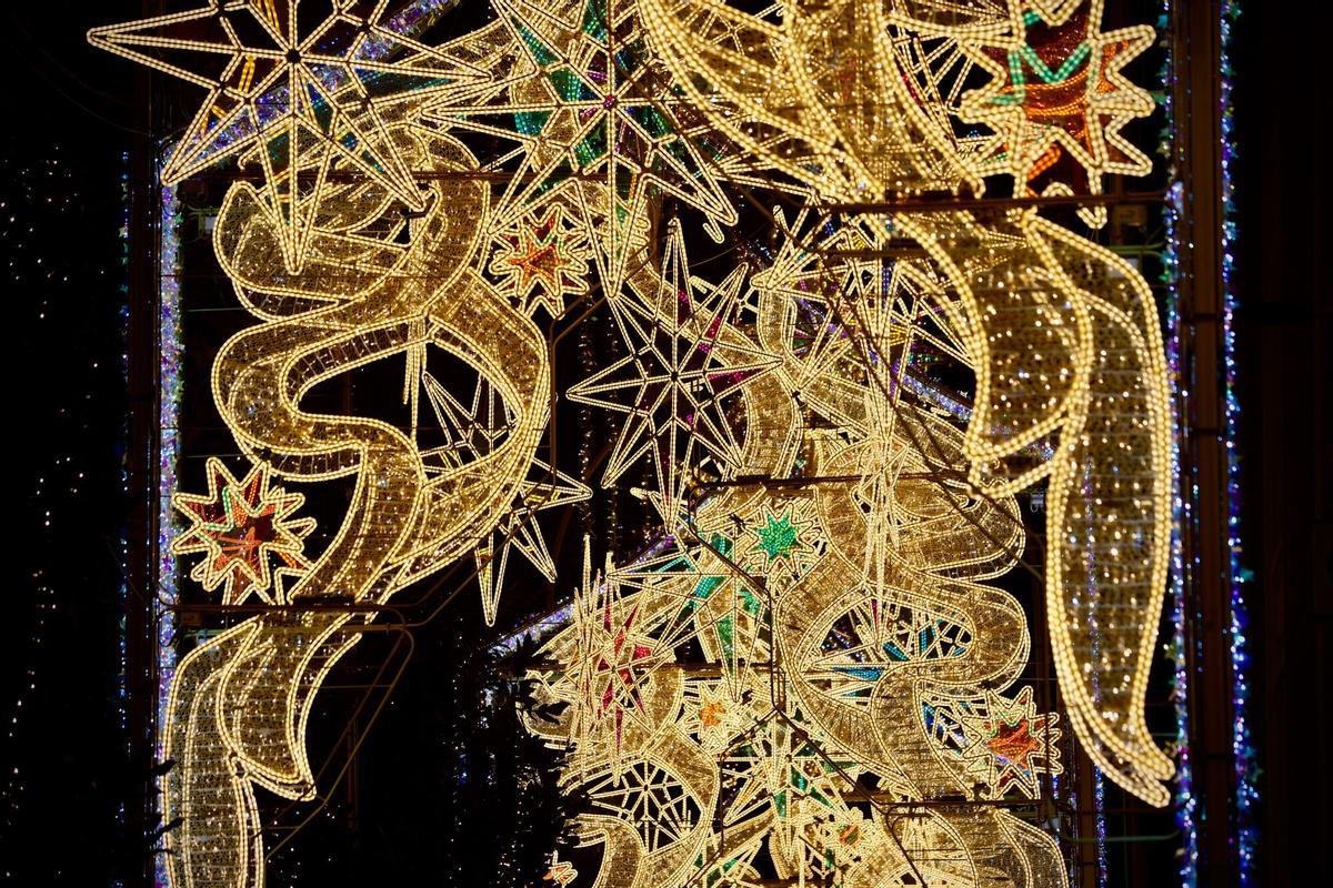 Encendido del alumbrado de Navidad luces navidad