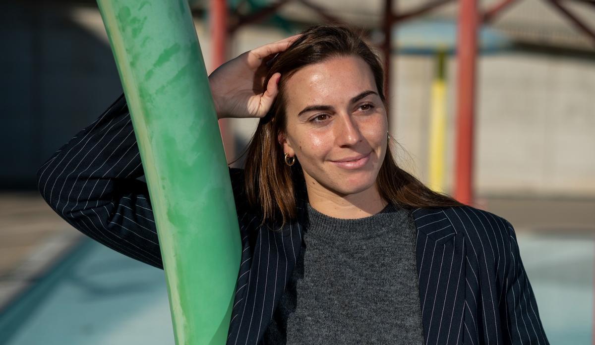 La waterpolista Bea Ortiz posa para EL PERIÓDICO.