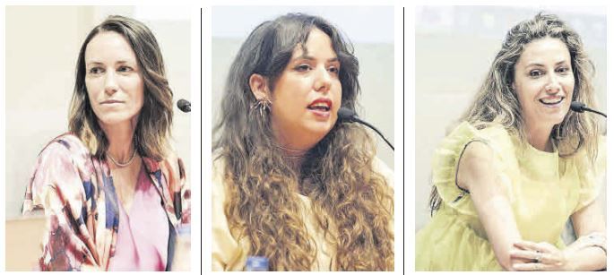 Elisa Álvarez de Cyrana, Tania Pardo de The Jimenas y Celia Bernardo de CeliaB