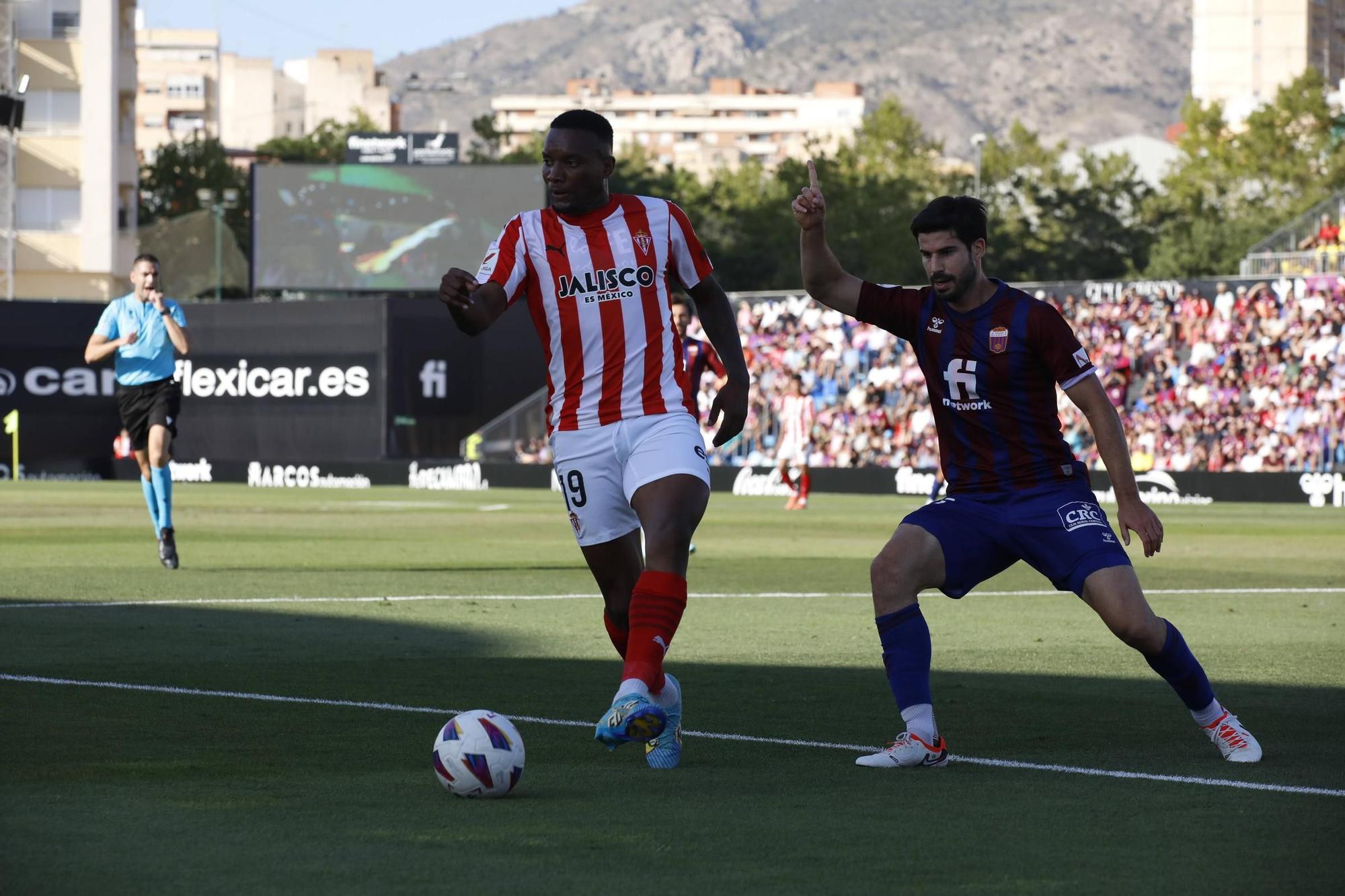 EN IMÁGENES: Así fue el partido entre el Eldense y el Sporting