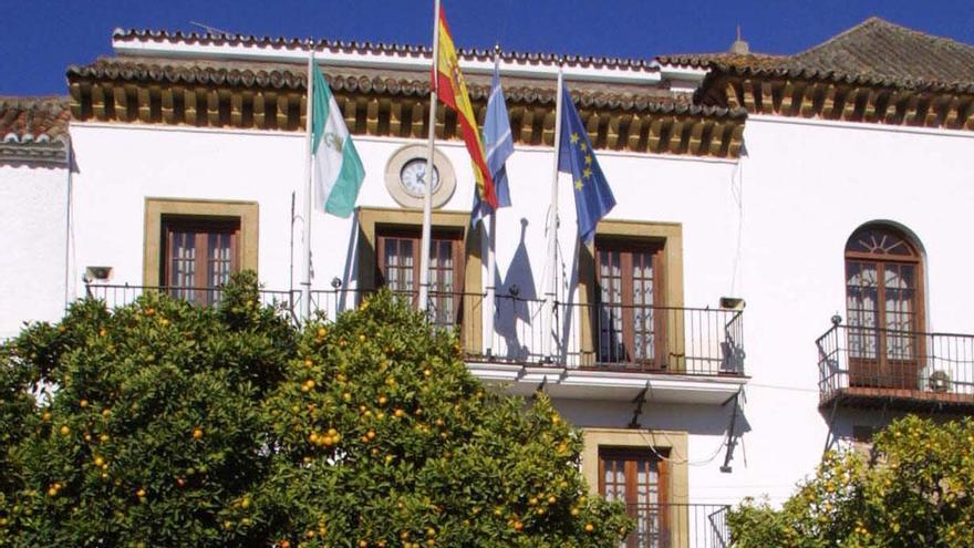 Fachada del Ayuntamiento de Marbella.