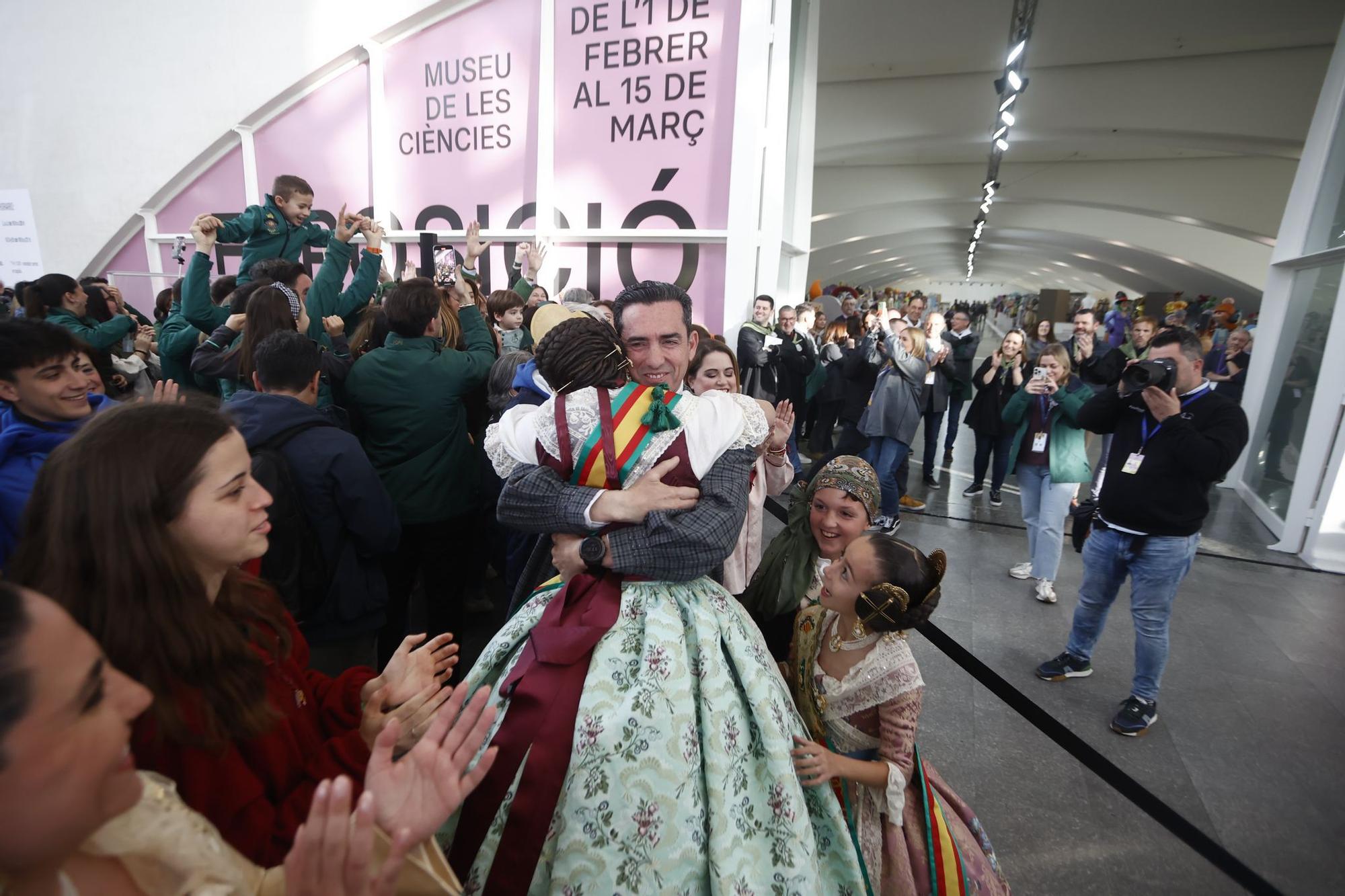 Así ha celebrado la Falla Convento Jerusalén el Ninot Indultat 2025