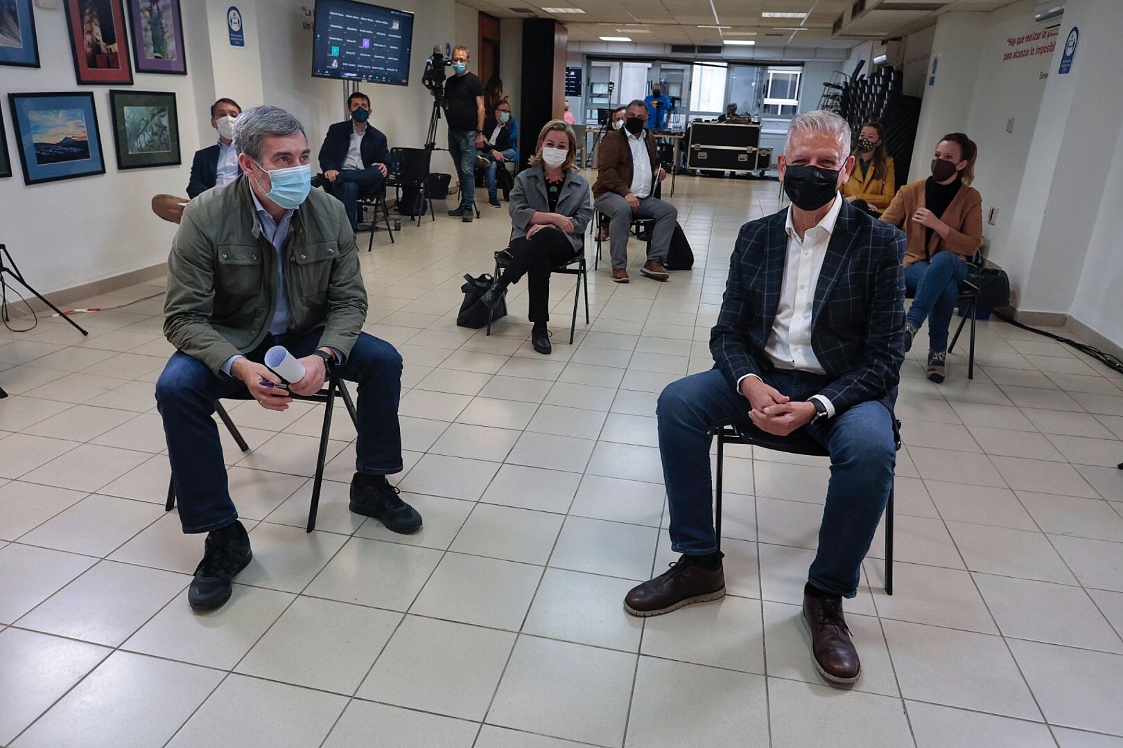 Apertura del congreso de Coalición Canaria en Tenerife