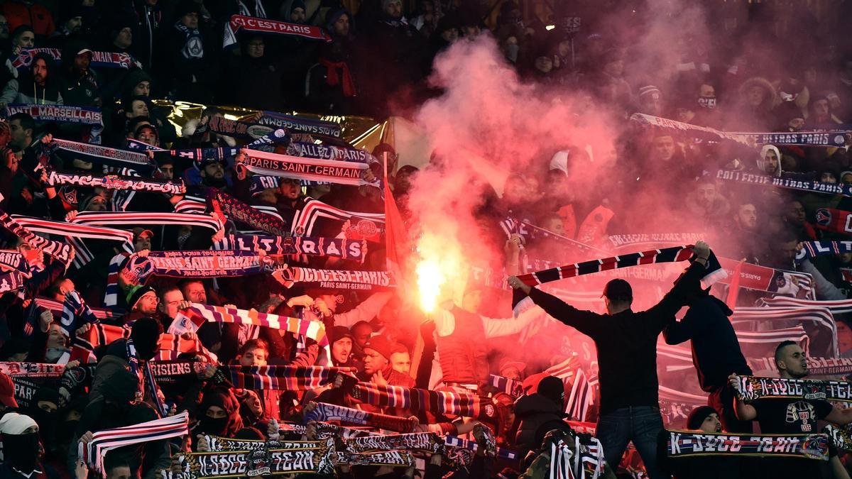 Imagen de archivo de un PSG-Marsella