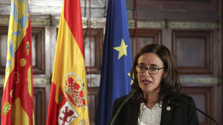 Margarita Soler, en su toma de posesión.