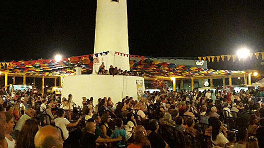 Una panorámica de la Plaza Huelin, el pasado año.