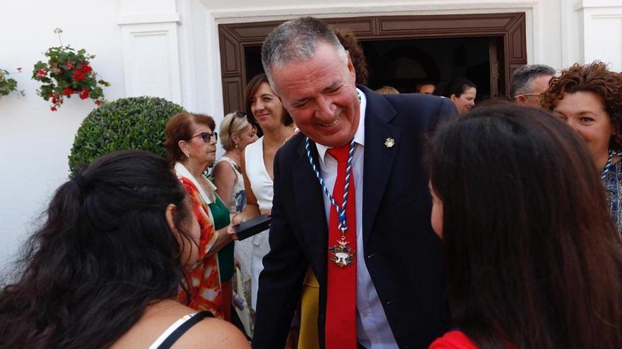 Ángel Nozal tras el pleno del Ayuntamiento de Mijas.