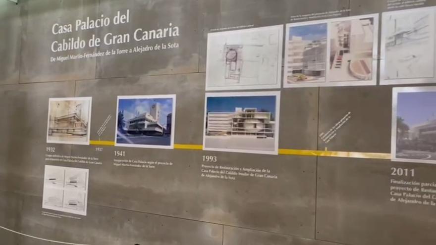 Espacio expositivo del Cabildo de Gran Canaria