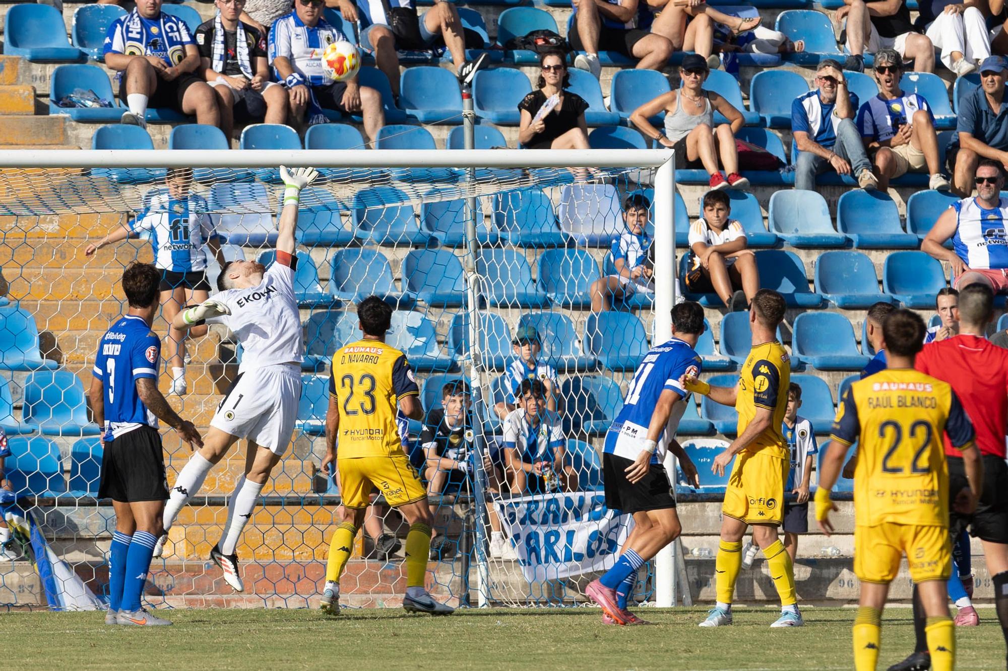 El Hércules vuelve a desilusionar al Rico Pérez