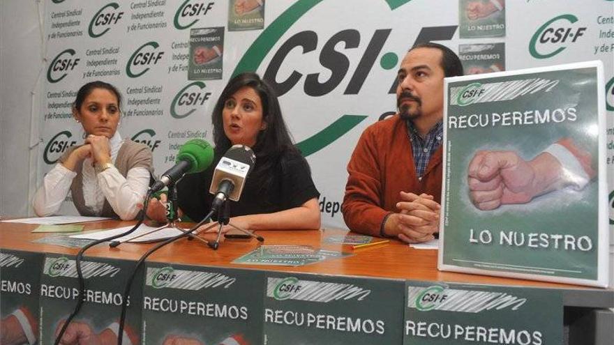 El CSIF reclama &quot;los derechos perdidos por los docentes&quot;