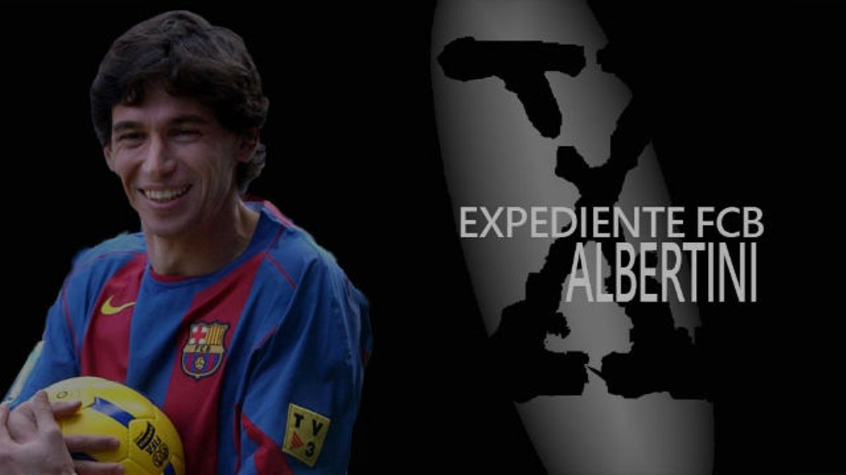 Albertini pasó como un rayo por el Barça