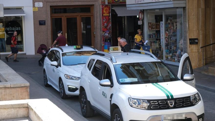 Las asociaciones de taxistas de Elche reclaman a Ruz un estudio antes de que se den más licencias