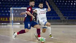 Catela, otra baja para el Barça de fútbol sala