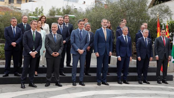 Todos los presidentes autonómicos se reúnen en La Palma en la Conferencia de Presidentes