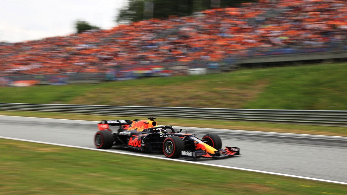 La afición neerlandesa, animando a Verstappen en el Red Bull Ring