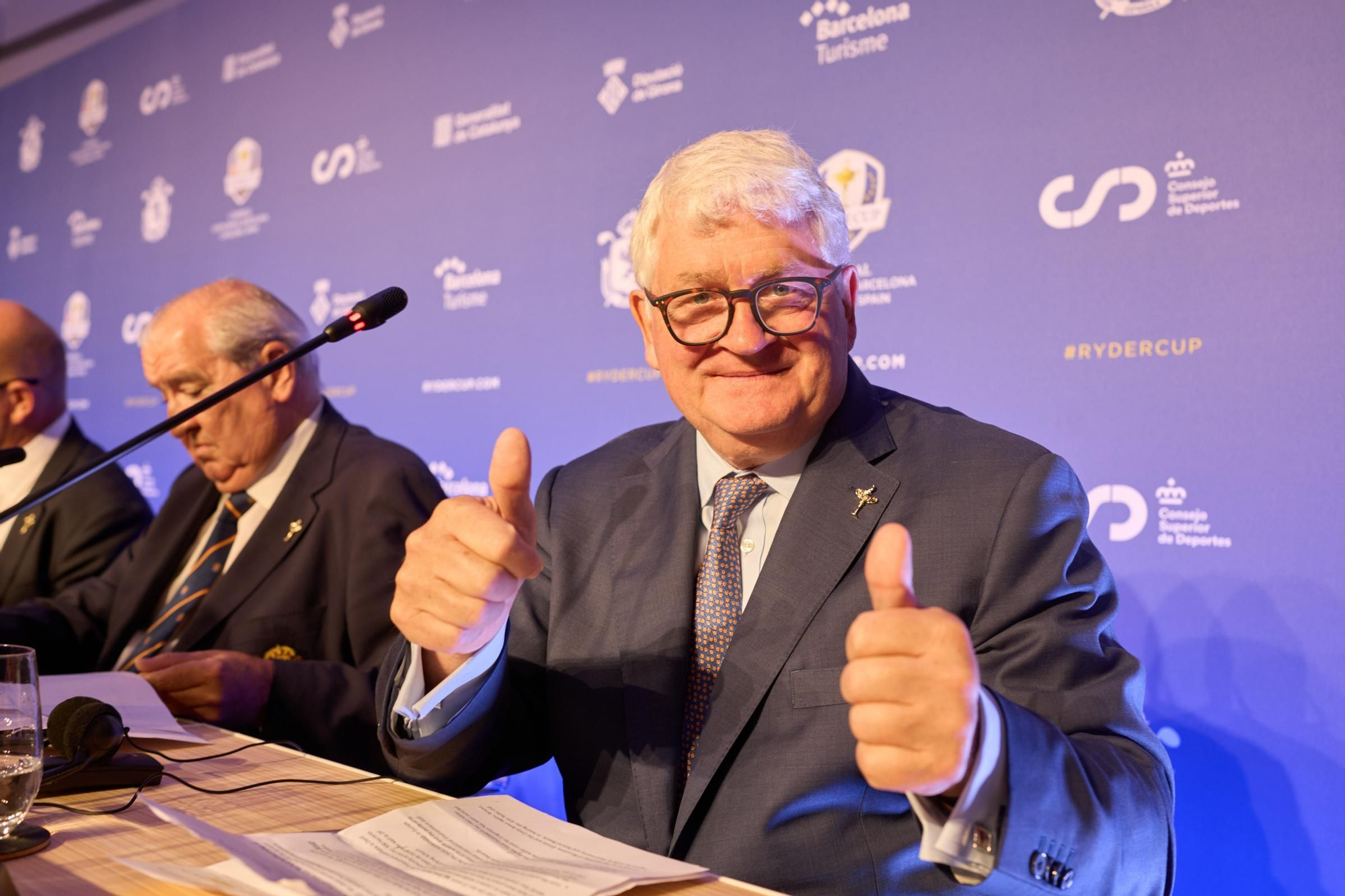 Les imatges de la presentació de la Ryder Cup 2031 a l'Hotel Camiral
