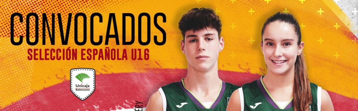 Presentación de los convocados del Unicaja para la Selección Española Sub-16