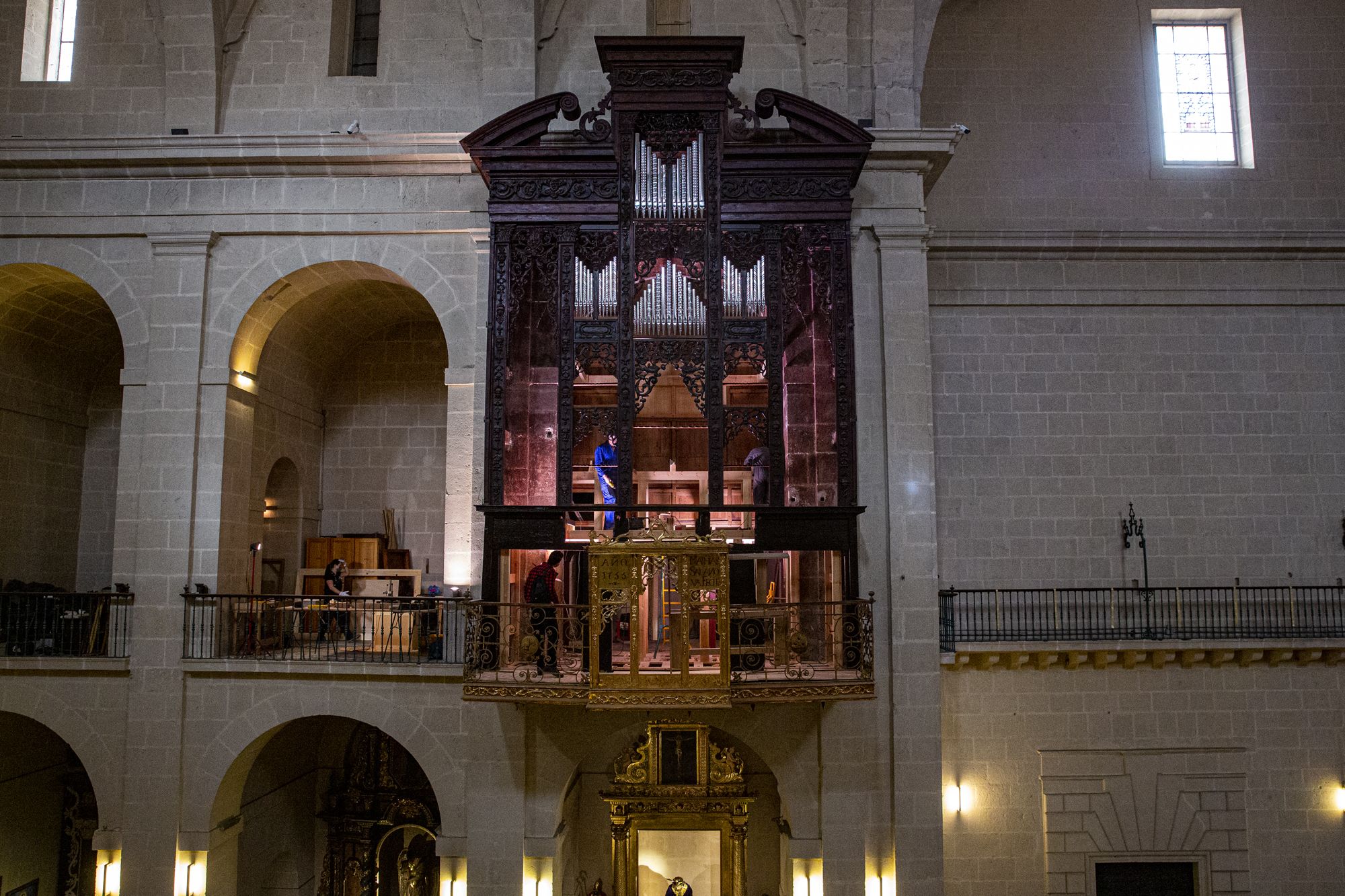 La Concatedral de San Nicolás ya tiene órgano