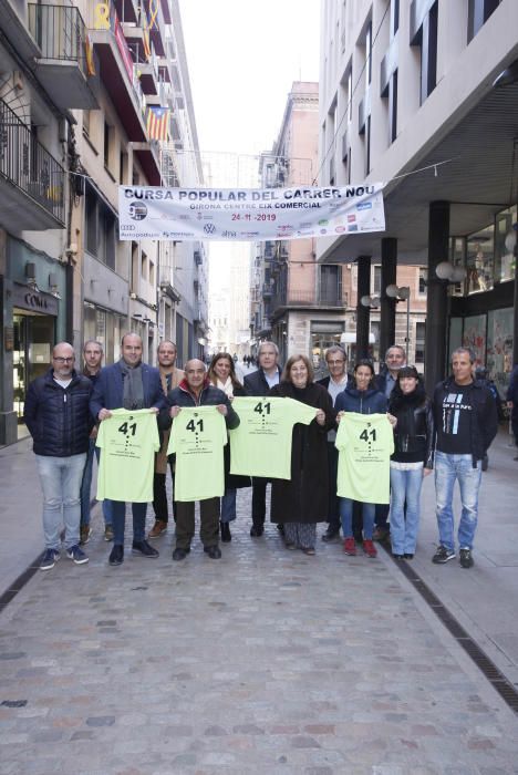 La Cursa del Carrer Nou escalfa motors: 2.500 atletes hi participaran aquest diumenge a Girona