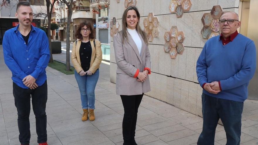 Varios de los integrantes de la asociación que aglutina a personas sordas de Vila-real, una de las entidades beneficiarios de convenios con el Ayuntamiento.