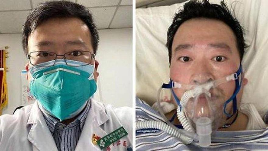 China anuncia la muerte del médico amonestado por alertar sobre el coronavirus